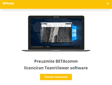 Tablet Screenshot of betacomm.com.ba